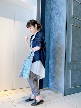 「maxsix（マックスシックス）のアイテム」を使った、ISAさん（レディース・160cm）の春コーディネート