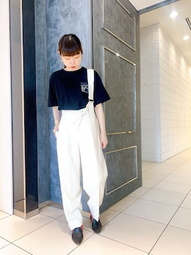 「mmym（エムエムワイエム）のアイテム」を使った、ISAさん（レディース・160cm）の夏コーディネート