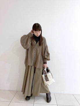 ISAさん（レディース・160cm）の秋コーディネート