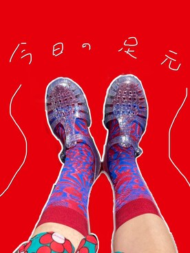 「Little sunny bite（リトルサニーバイト）のアイテム（ワンピース/ドレス）」を使った、バンブーのおはなやさんさん（レディース・158cm）の冬コーディネート