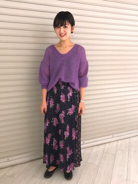 Shiori Tanidaさん(レディース・162cm)の秋コーディネート