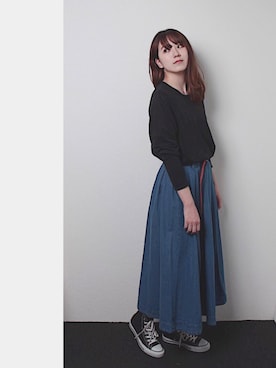 「andr」｜もりさん（レディース・168cm）の秋コーディネート