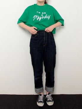 「andr」｜もりさん（レディース・168cm）の夏コーディネート