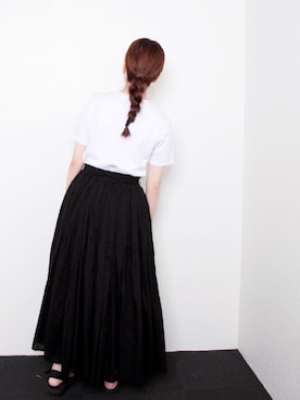 「andr」｜もりさん（レディース・168cm）の夏コーディネート