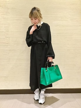 「JEANASIS（ジーナシス）のアイテム（その他トップス）」を使った、jeanasisさん（レディース・152cm）の春コーディネート