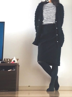 humitotsuさん(レディース・163cm)の冬コーディネート