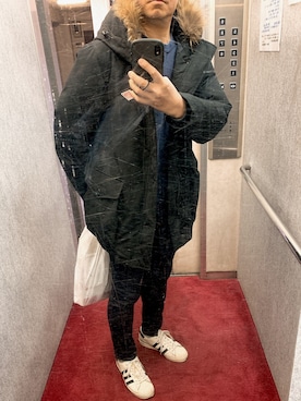 bigriverさん(メンズ・168cm)の冬コーディネート