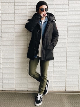 Naoto さん（メンズ・170cm）の冬コーディネート