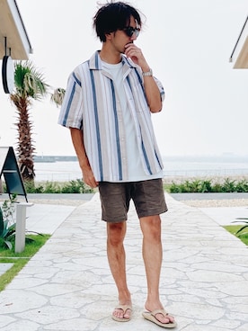 Naoto さん(メンズ・170cm)の夏コーディネート