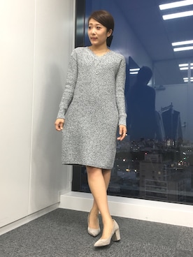 「22 OCTOBRE（ヴァンドゥ－オクトーブル）のアイテム」を使った、22 OCTOBRE Staffさん（レディース・162cm）の冬コーディネート