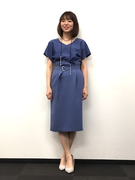 「22 OCTOBRE（ヴァンドゥ－オクトーブル）のアイテム」を使った、22 OCTOBRE Staffさん（レディース・158cm）の冬コーディネート