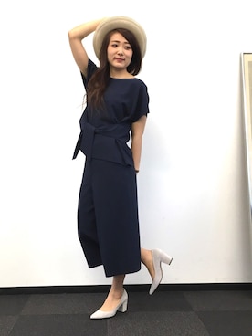 22 OCTOBRE Staffさん(レディース・162cm)の冬コーディネート