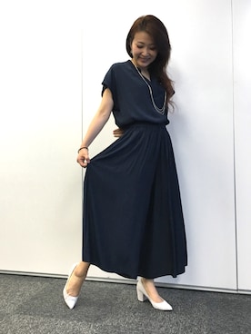 22 OCTOBRE Staffさん（レディース・162cm）の春コーディネート