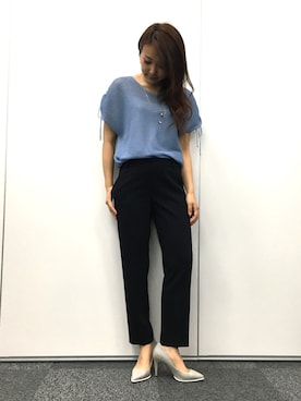 22 OCTOBRE Staffさん（レディース・162cm）の春コーディネート