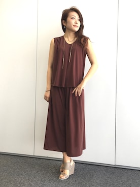 22 OCTOBRE Staffさん（レディース・162cm）の春コーディネート