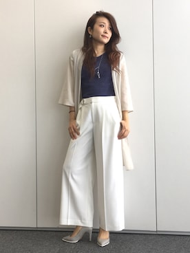 22 OCTOBRE Staffさん（レディース・162cm）の春コーディネート