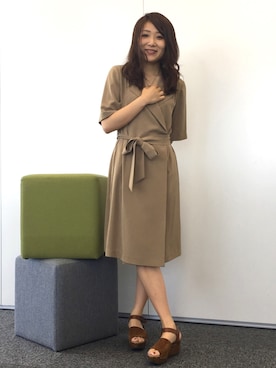 22 OCTOBRE Staffさん(レディース・161cm)の夏コーディネート