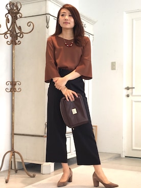 22 OCTOBRE Staffさん(レディース・161cm)の夏コーディネート