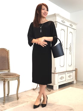 「ラップスカート」｜22 OCTOBRE Staffさん（レディース・161cm）の夏コーディネート