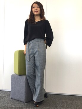 22 OCTOBRE Staffさん(レディース・161cm)の夏コーディネート
