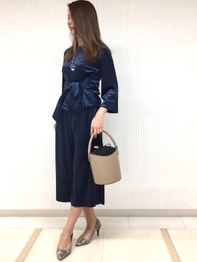 「22オクトーブル」｜22 OCTOBRE Staffさん（レディース・160cm）の秋コーディネート