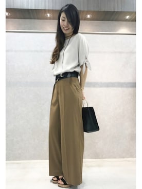 「22オクトーブル」｜22 OCTOBRE Staffさん（レディース・164cm）の秋コーディネート