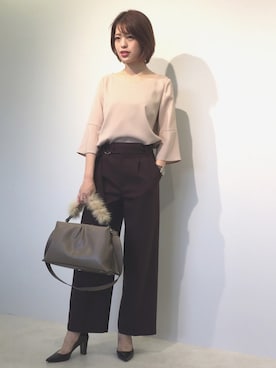 「22オクトーブル」｜22 OCTOBRE Staffさん（レディース・169cm）の秋コーディネート
