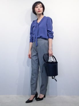 「22オクトーブル」｜22 OCTOBRE Staffさん（レディース・157cm）の秋コーディネート