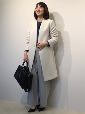 「22オクトーブル」｜22 OCTOBRE Staffさん（レディース・157cm）の秋コーディネート