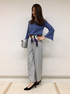 「22オクトーブル」｜22 OCTOBRE Staffさん（レディース・172cm）の秋コーディネート