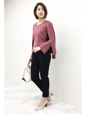 22 OCTOBRE Staffさん(レディース・169cm)の春コーディネート