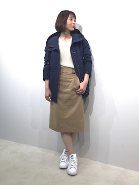 「22オクトーブル」｜22 OCTOBRE Staffさん（レディース・160cm）の秋コーディネート