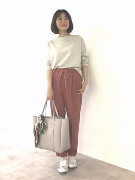 「22オクトーブル」｜22 OCTOBRE Staffさん（レディース・158cm）の秋コーディネート