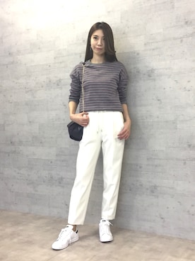 「22オクトーブル」｜22 OCTOBRE Staffさん（レディース・167cm）の秋コーディネート