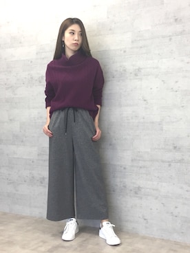 「22オクトーブル」｜22 OCTOBRE Staffさん（レディース・167cm）の秋コーディネート