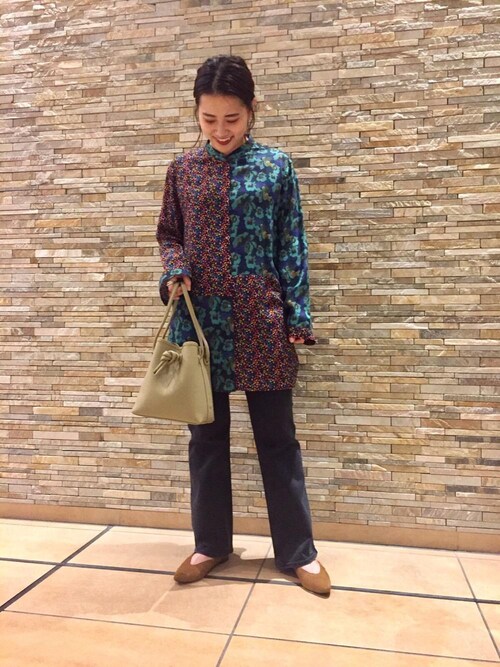 ビューティ ユース ユナイテッドアローズ 熊本店吉山 夏帆さんのデニムパンツを使ったコーディネート Zozotown