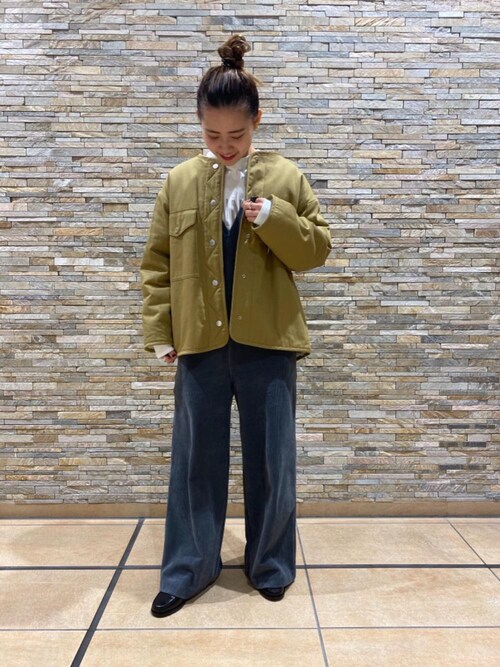 ビューティ ユース ユナイテッドアローズ 熊本店吉山 夏帆さんのブルゾンを使ったコーディネート Zozotown