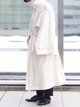 「TOGA PULLA（トーガ　プルラ）のアイテム（サンダル）」を使った、Nn     ♻️RASIC♻️さん（メンズ・167cm）の冬コーディネート