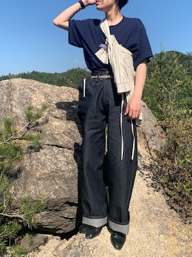 「DELADA（デラダ）のアイテム」を使った、Nn     ♻️RASIC♻️さん（メンズ・167cm）の春コーディネート