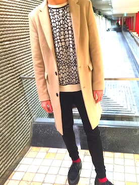 pistatioさん（メンズ・177cm）の冬コーディネート