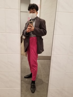 「Gem.（ジェム）のアイテム」を使った、𝐒𝐇𝐈𝐎𝐑𝐈
さん（レディース・160cm）の春コーディネート