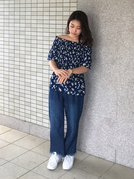 Ayaka◡̈︎*︎♚︎さん（レディース・153cm）の夏コーディネート