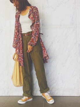 naoさん（レディース・163cm）の春コーディネート