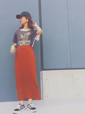 naoさん（レディース・163cm）の夏コーディネート