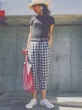 naoさん（レディース・163cm）の夏コーディネート