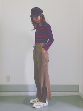 naoさん（レディース・163cm）の秋コーディネート