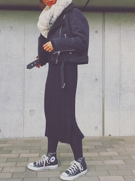 naoさん（レディース・163cm）の秋コーディネート