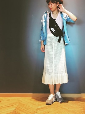 naoさん（レディース・163cm）の春コーディネート