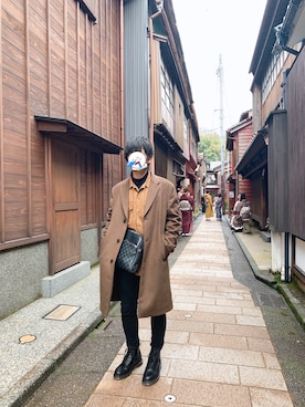 「リドム」｜「アイテム（その他アウター）」を使った、☆かいぼん☆さん（メンズ・174cm）の冬コーディネート