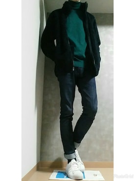 「コーディネート」｜「アイテム（アナログ腕時計）」を使った、Satoruさん（メンズ・174cm）の秋コーディネート